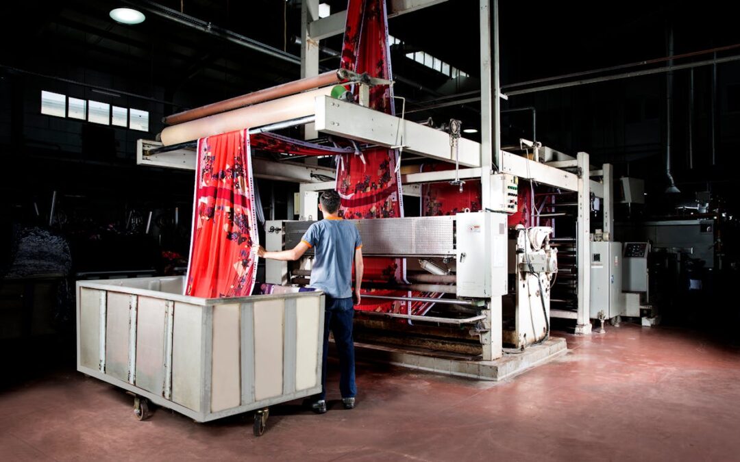 zona de maquinaria en naves industriales